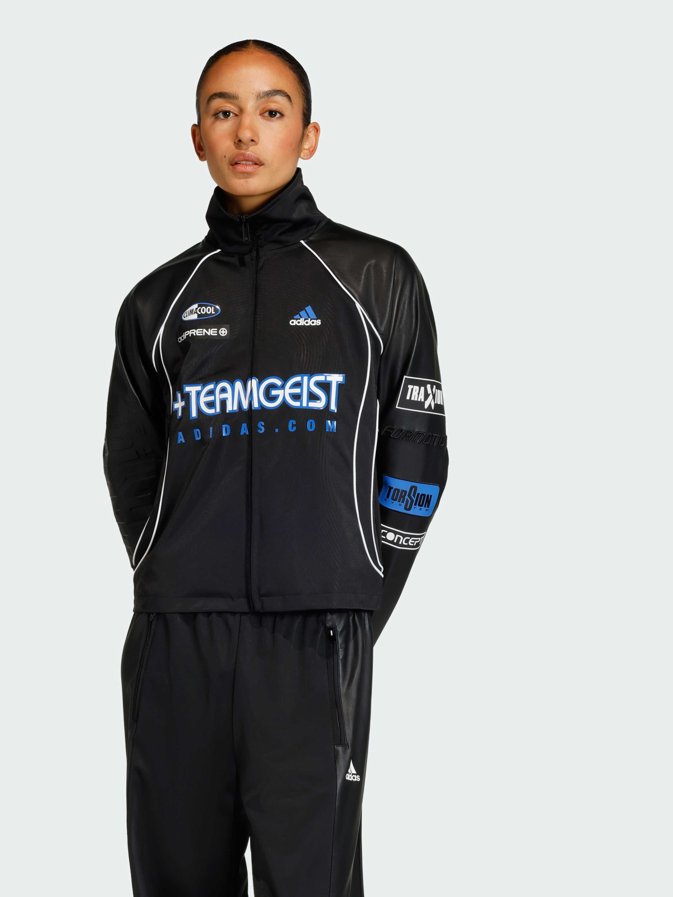 Олимпийка TEAMGEIST FAUX LEATHER модель KH1985 Фото