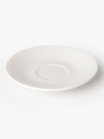 Блюдце "Луч" фарфоровое белое MBM MY HOME модель KP-139 WHITE Фото