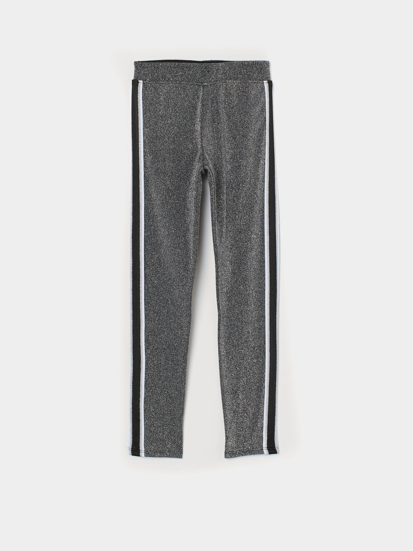 Брюки H&M модель 8409060log_Серебристый Фото