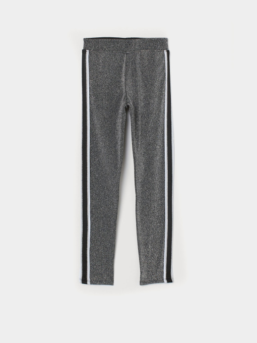 Брюки H&M модель 8409060log_Серебристый Фото