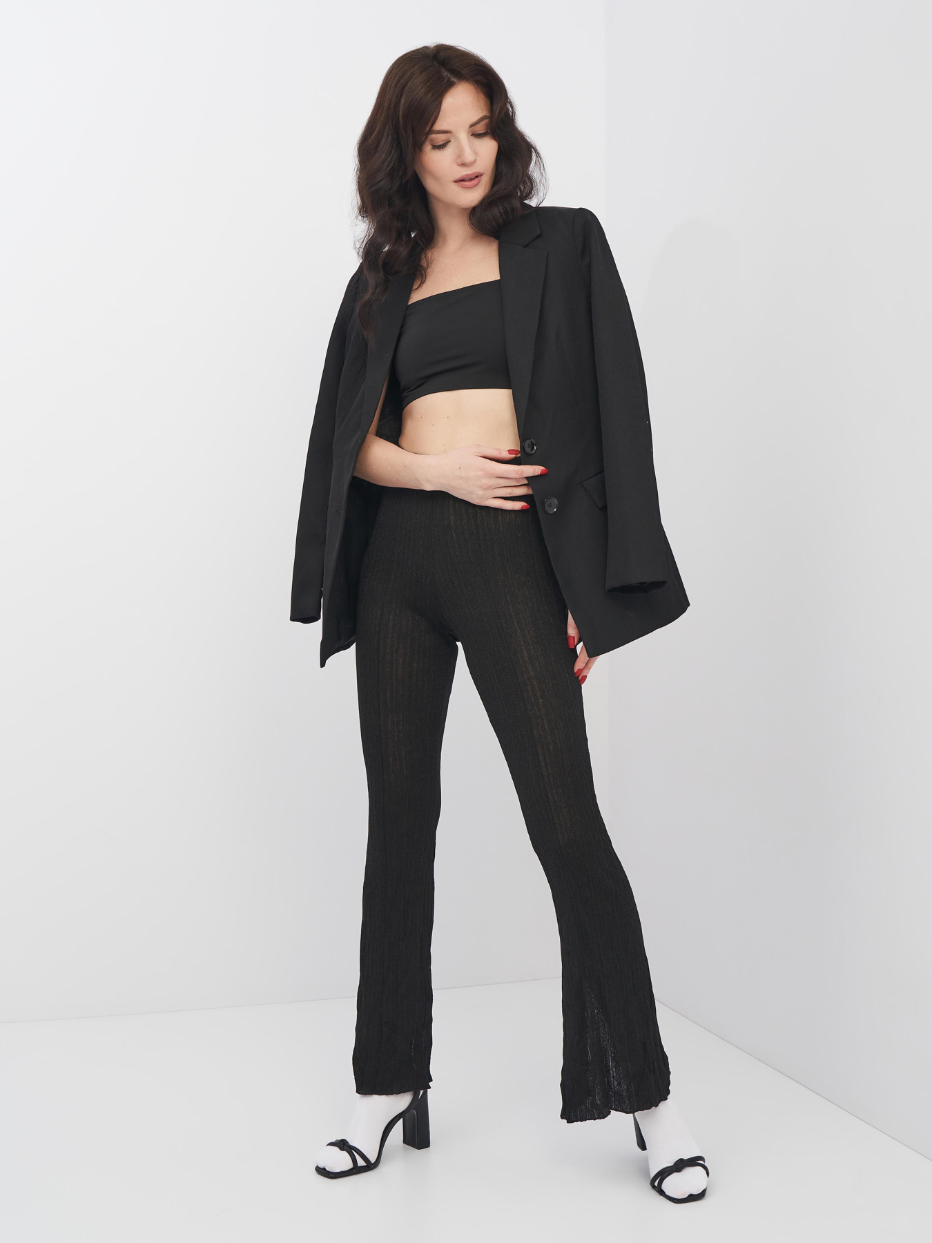 Леггинсы H&M модель 1351081abr_Черный Фото