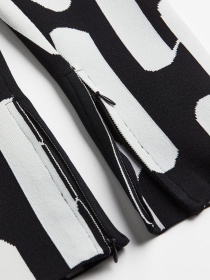 Леггинсы H&M модель 1104773arl_Черно-белый Фото