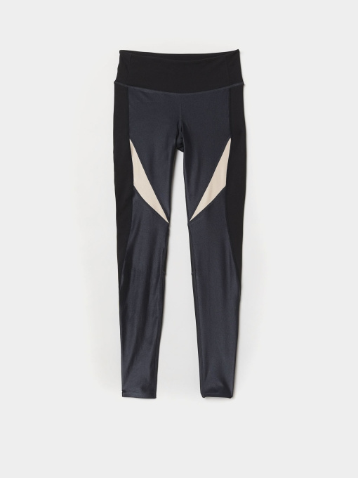 Леггинсы спортивные H&M модель 5808408dlog_Комбинированный Фото