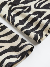 Леггинсы H&M модель 1105724wer_Черно-бежевый Фото