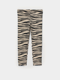 Легінси H&M модель 8061851kwer_Бежево-черный Фото