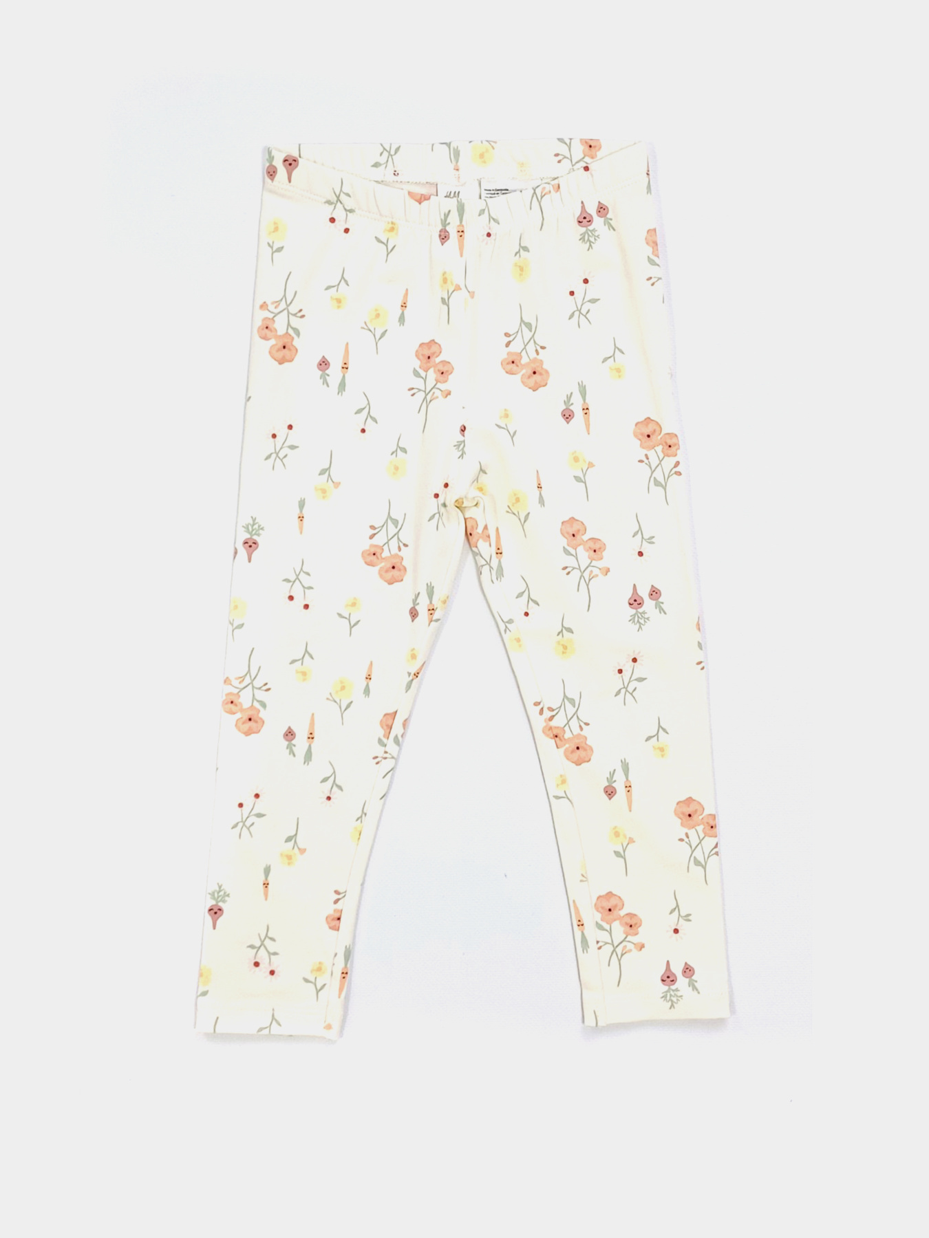 Леггинсы H&M модель 8172922kwer_Молочный Фото