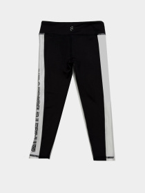 Спортивные леггинсы H&M модель 4574471kwer_Черно-белый Фото