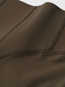 Леггинсы спортивные H&M модель 1256789wer_Хаки Фото