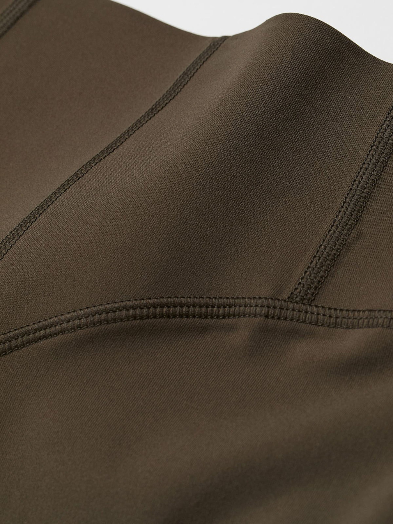 Спортивні леггінси H&M модель 1256789wer_Хаки Фото