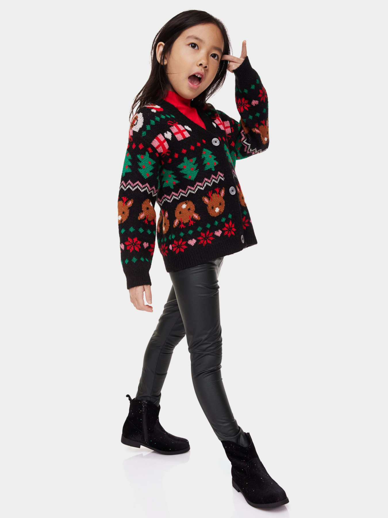 Леггинсы H&M модель 8899013abr_Черный Фото