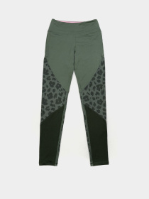 Спортивные леггинсы H&M модель 5285321kwer_Зеленый Фото