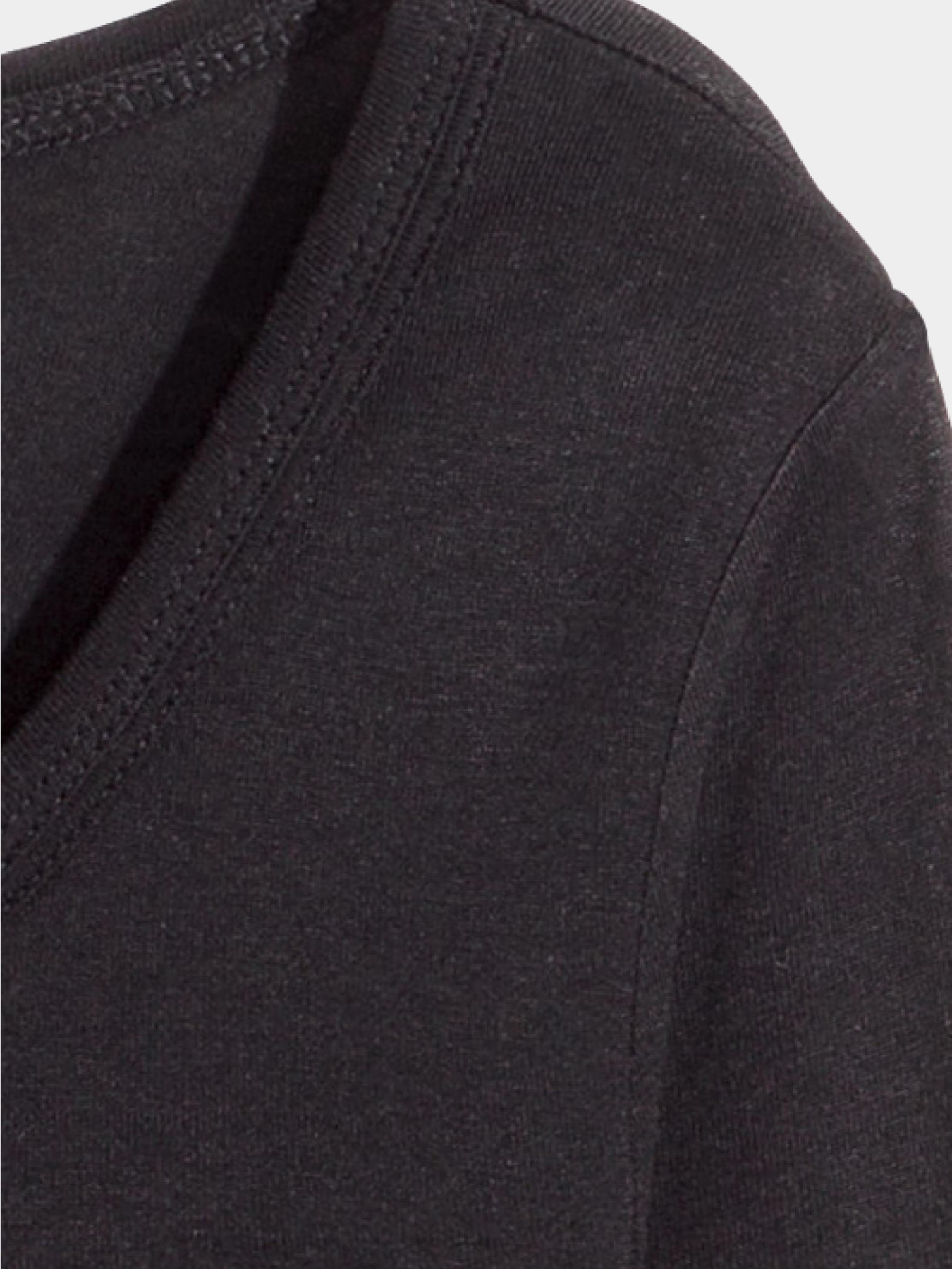 Лонгслів H&M модель 2300272sm_черный Фото