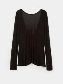 Лонгслів H&M модель 7185018sm_черный Фото