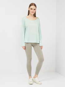 Лонгслів H&M модель 5012022abr_Мятный Фото