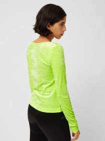 Лонгслив Weekday модель 8490570bar_Салатовый Фото