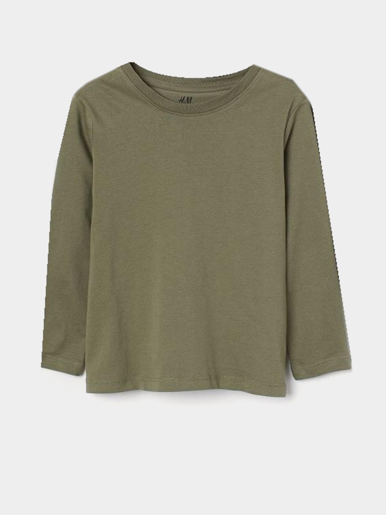 Лонгслив H&M модель 5035695arl_Хаки Фото