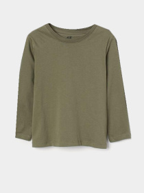 Лонгслів H&M модель 5035695arl_Хаки Фото