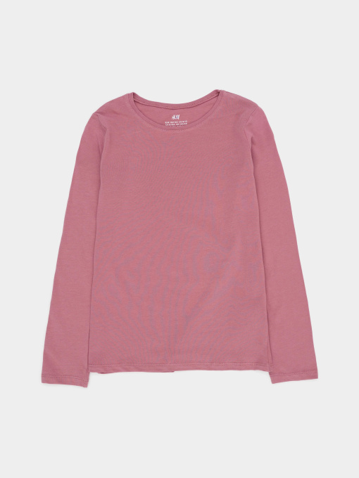 Лонгслив H&M модель 5751562arl_Темно-розовый Фото