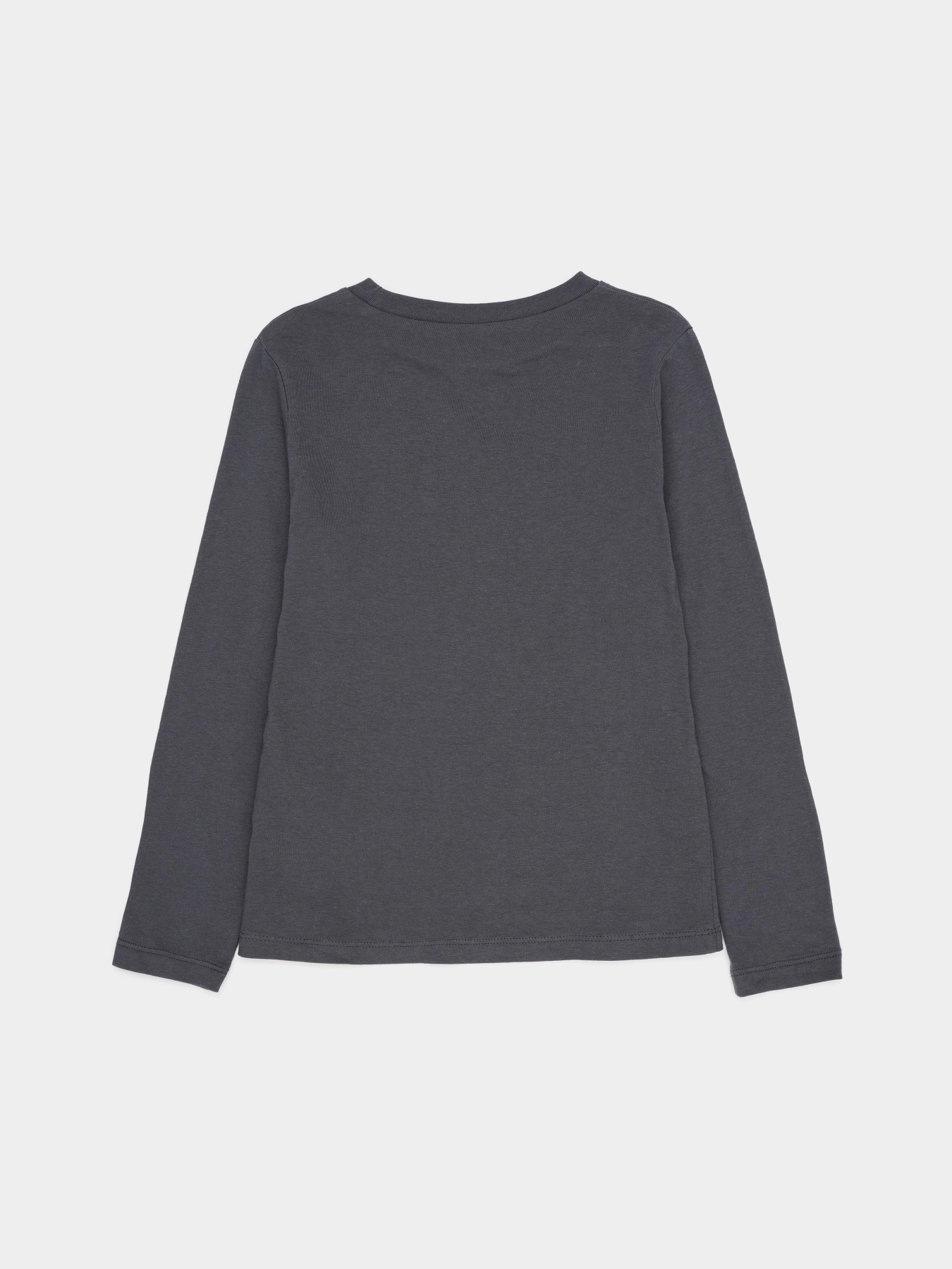 Лонгслив H&M модель 5035695arl_Темно-серый Фото