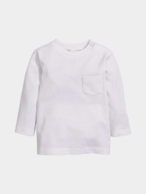 Лонгслив H&M модель 3189516abr_Белый Фото