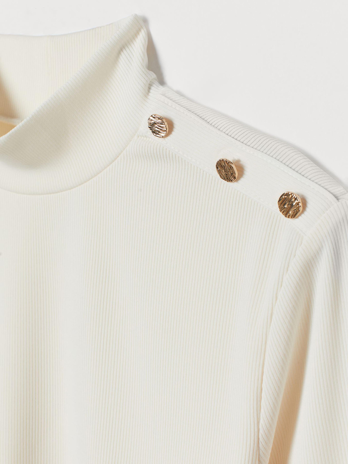 Водолазка H&M модель 8681641wer_Белый Фото