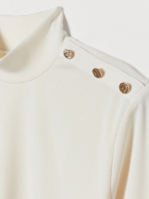 Водолазка H&M модель 8681641wer_Белый Фото