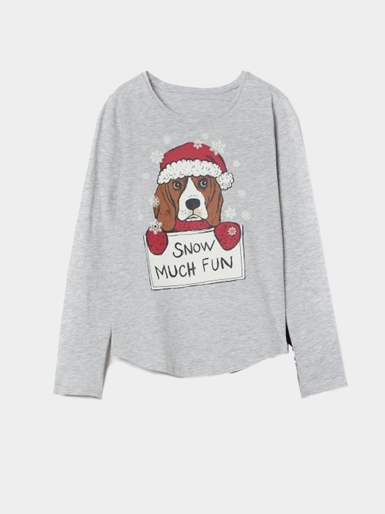 Лонгслив H&M модель 6892034arl_Серый Фото