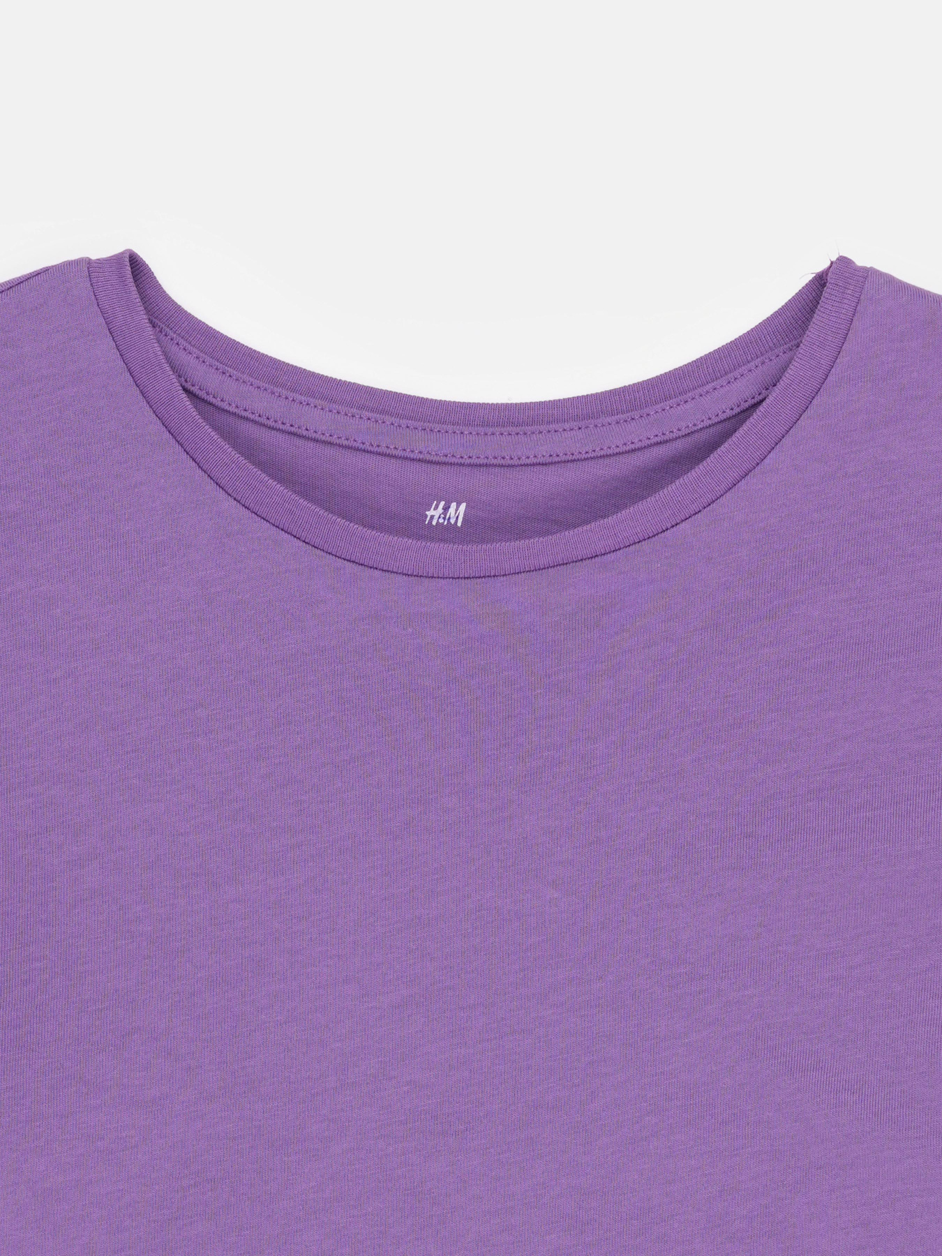 Лонгслив H&M модель 1087922rаl_Фиолетовый Фото