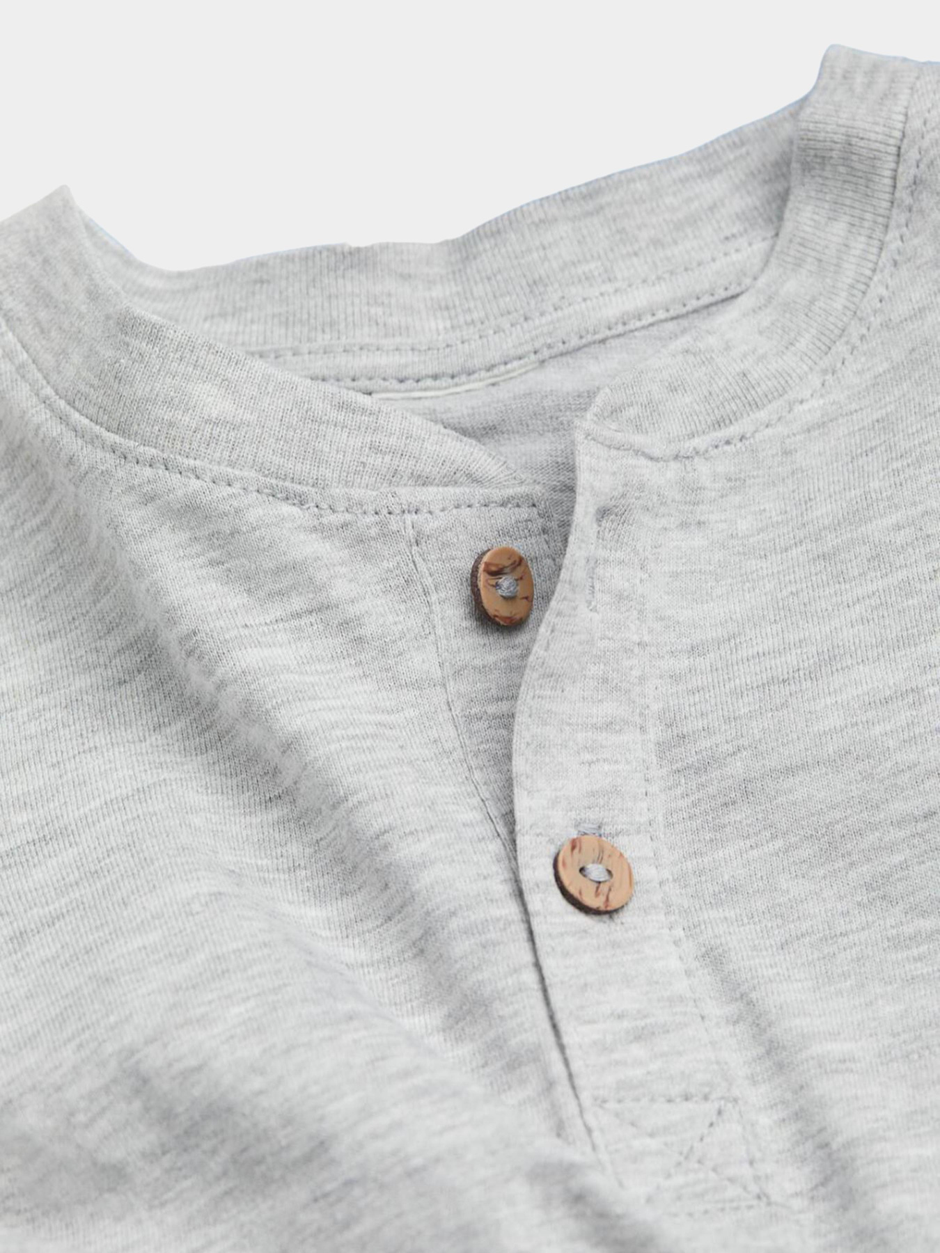 Лонгслив H&M модель 7671815rаl_Серый Фото