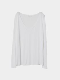 Лонгслив H&M модель 7900510wer_Молочный Фото