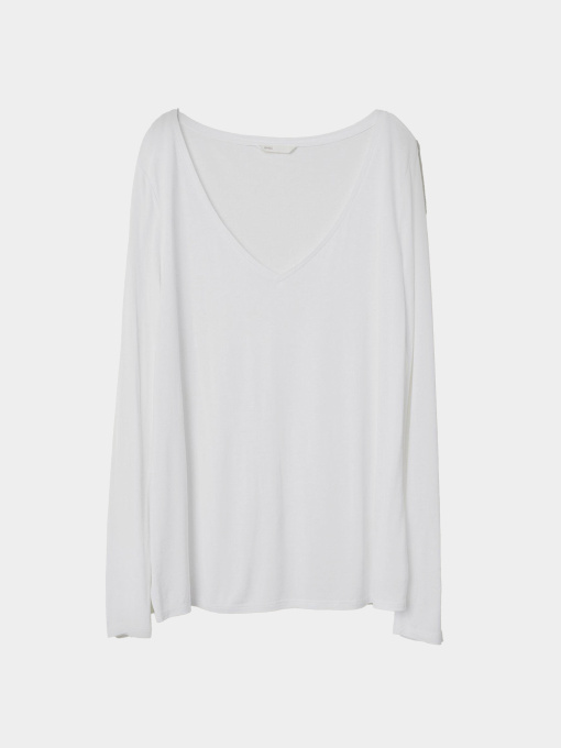 Лонгслив H&M модель 7900510wer_Молочный Фото