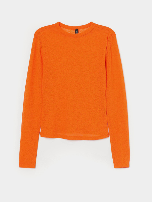 Лонгслів H&M модель 8262181wer_Оранжевый Фото