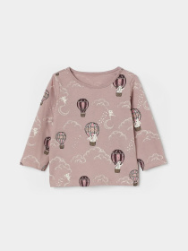 Лонгслив H&M модель 8947234kwer_Пудровый Фото