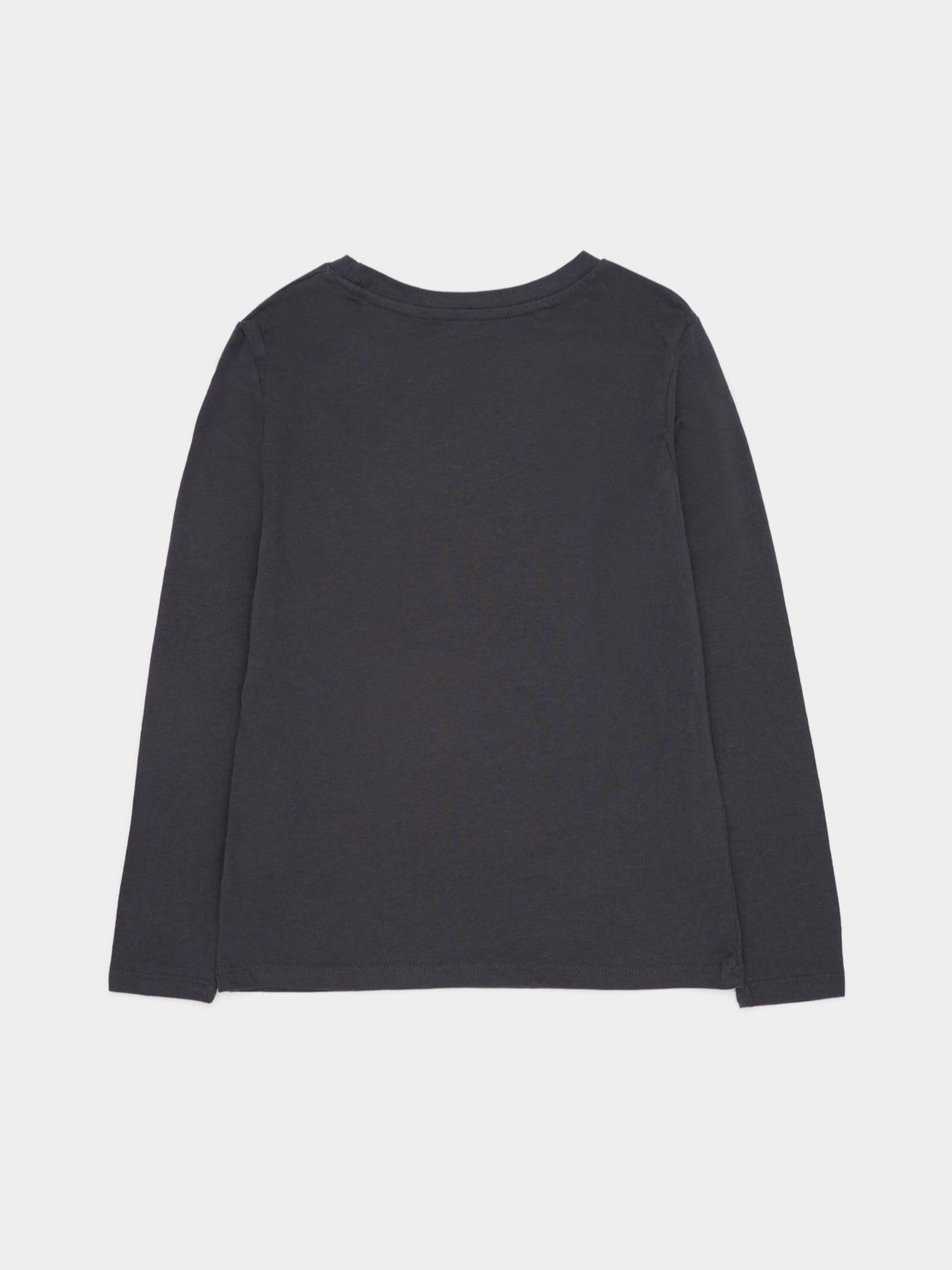 Лонгслив H&M модель 10983876kwer_Темно-серый Фото