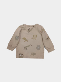 Лонгслив H&M модель 11067226kwer_Светло-бежевый Фото