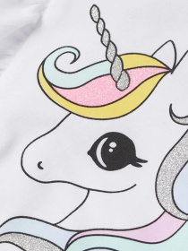 Лонгслив H&M модель 8700434kwer_Белый Фото