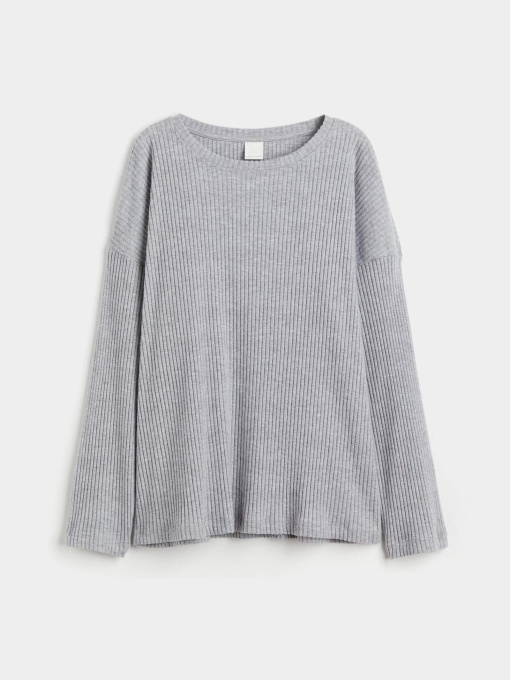 Лонгслів H&M модель 9967504wer_Серый Фото