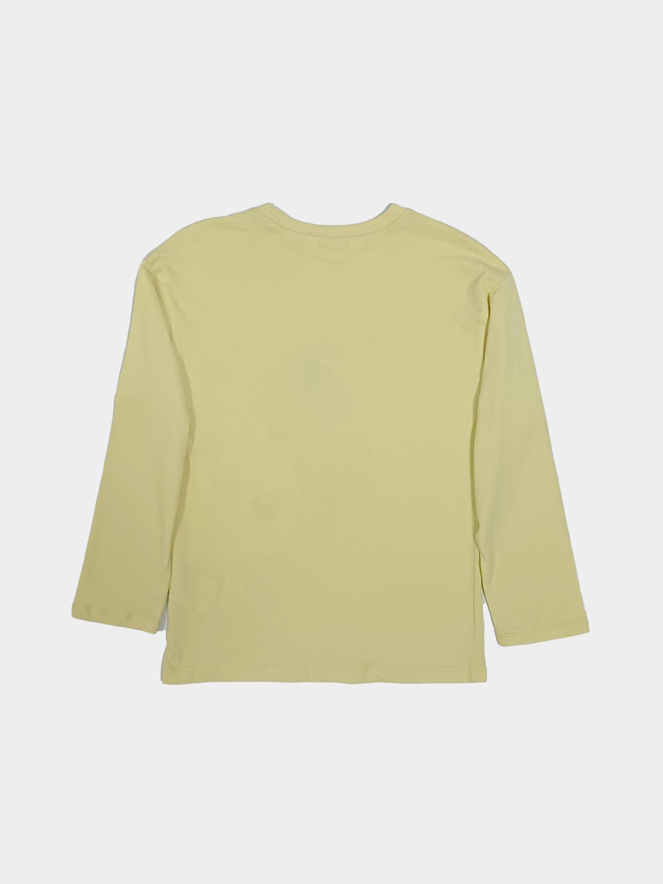 Лонгслив H&M модель 10586535kwer_Лимонный Фото