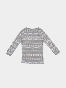 Лонгслів H&M модель 10117156kwer_Светло-серый Фото