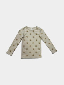 Лонгслив H&M модель 7954582kwer_Бежевый Фото