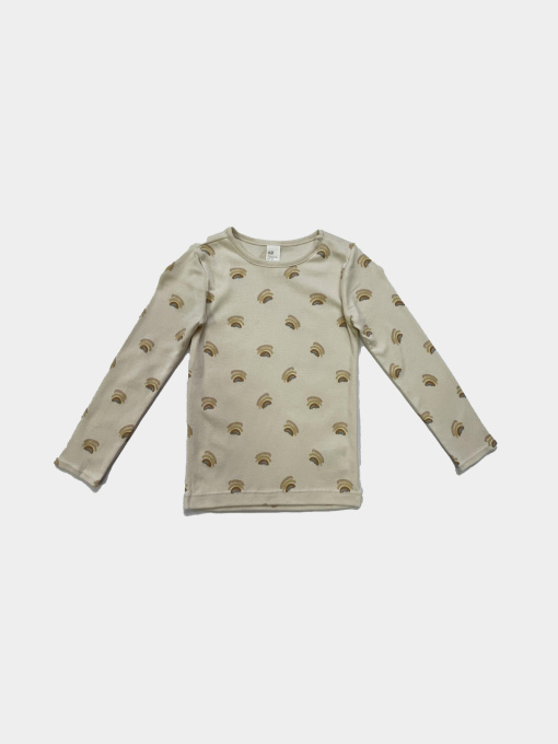 Лонгслив H&M модель 7954582kwer_Бежевый Фото