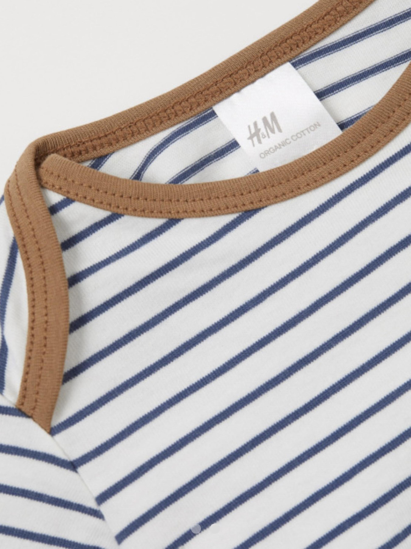 Лонгслів H&M модель 8834755kwer_Бело-синий Фото