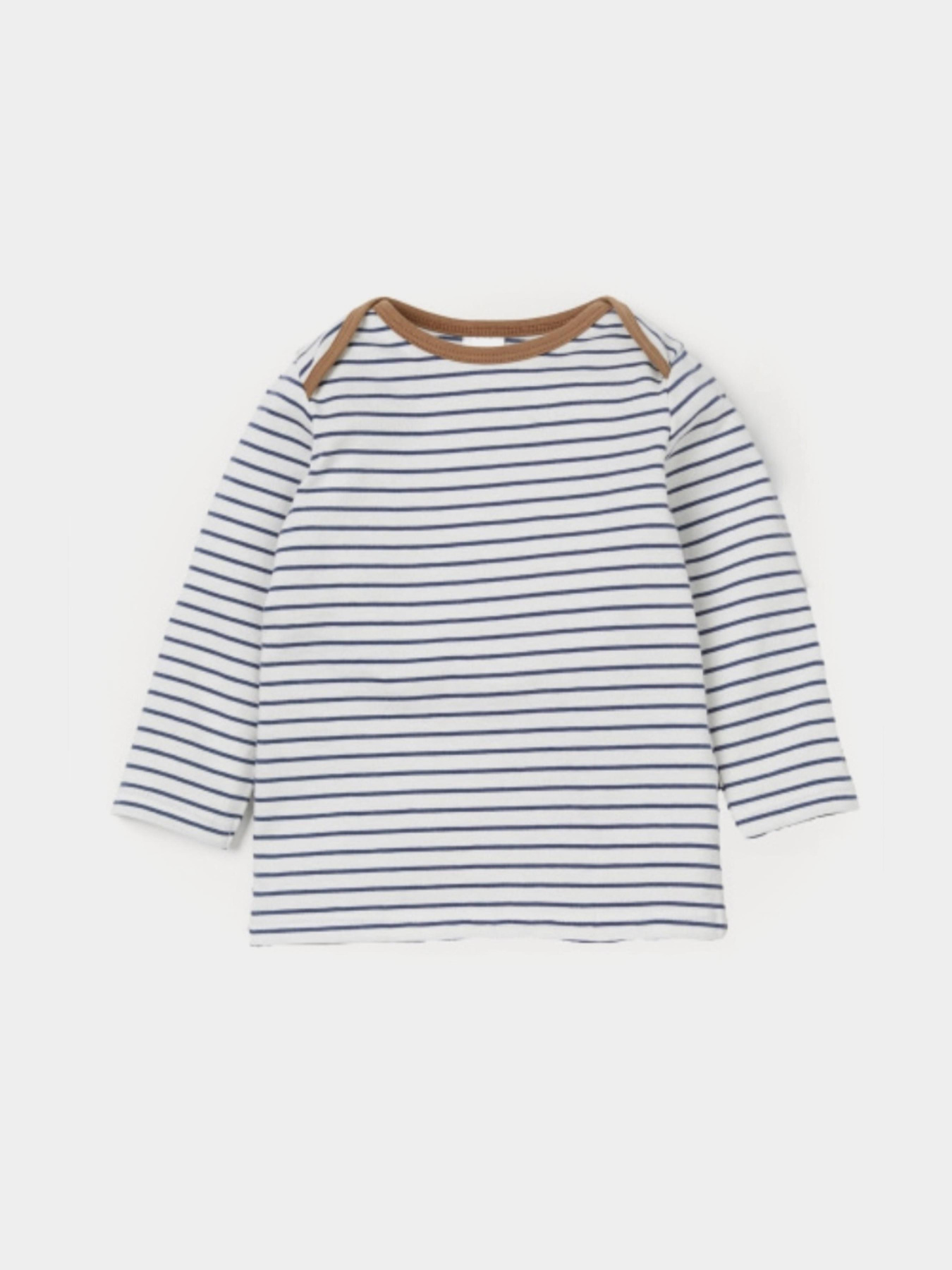 Лонгслів H&M модель 8834755kwer_Бело-синий Фото