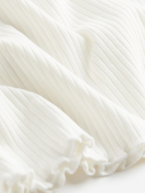 Лонгслив H&M модель 10879216kwer_Молочный Фото