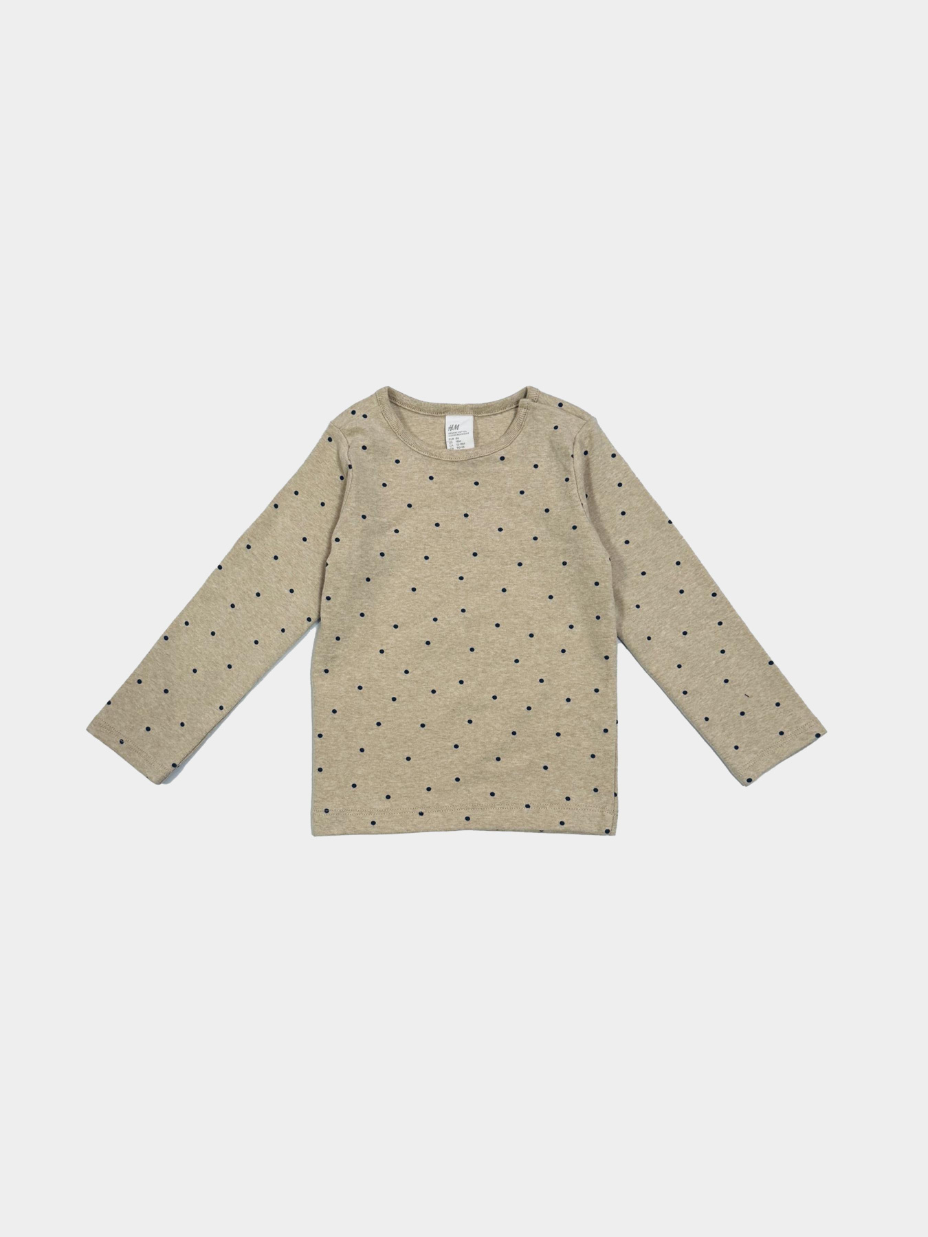 Лонгслив H&M модель 7954584kwer_Бежевый Лонгслив H&M модель 7954584kwer_Бежевый Фото