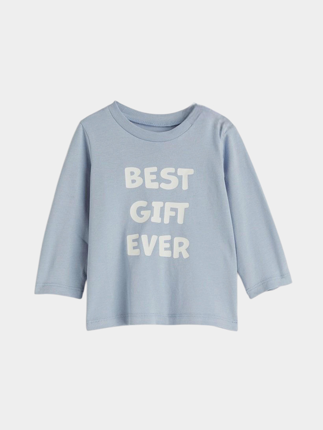 Лонгслив H&M модель 7439084kwer_Голубой Фото