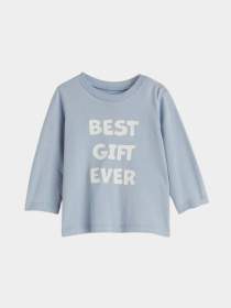 Лонгслив H&M модель 7439084kwer_Голубой Фото