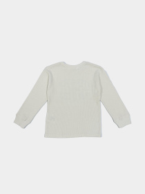 Лонгслів H&M модель 1047354kwer_Молочный Фото