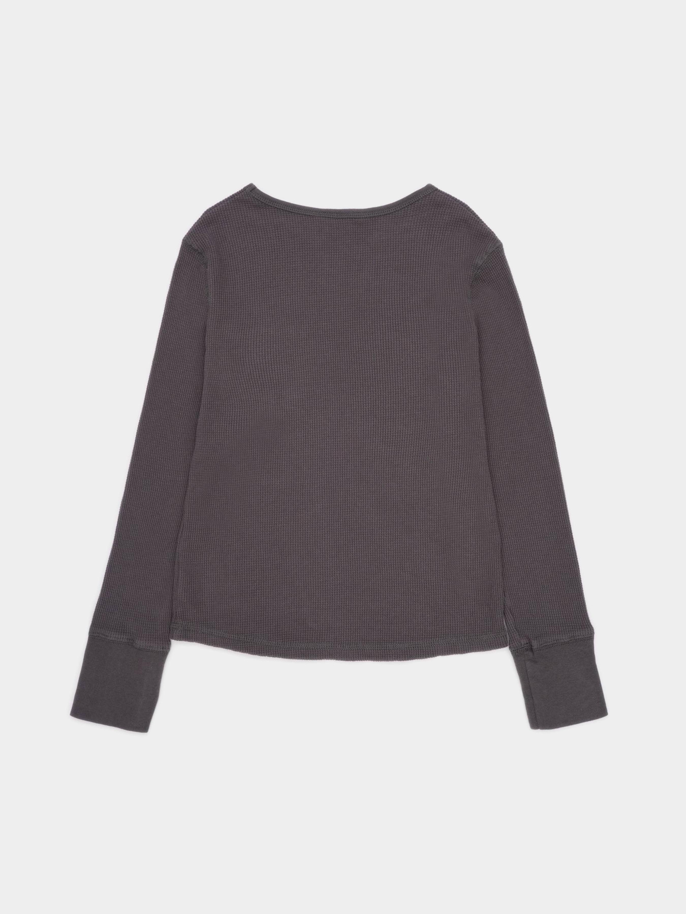 Лонгслив H&M модель 9986901kwer_Темно-серый Фото