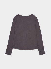 Лонгслив H&M модель 9986901kwer_Темно-серый Фото